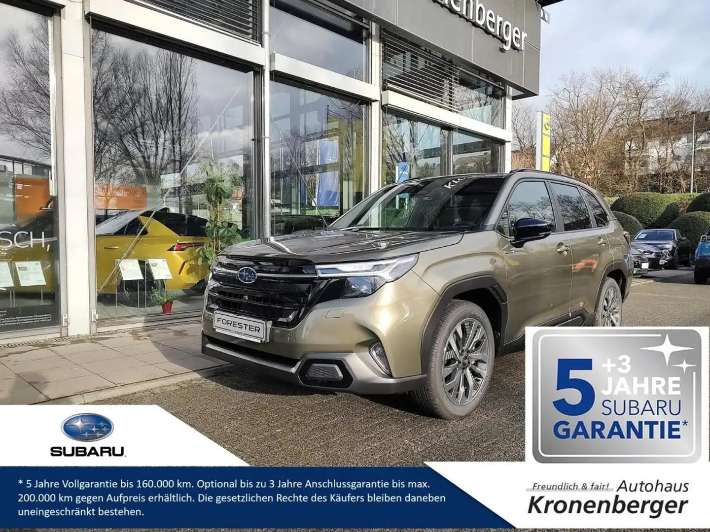 Subaru Forester 2.0ie e-Boxer Platinum MJ 2025 Grün - 1