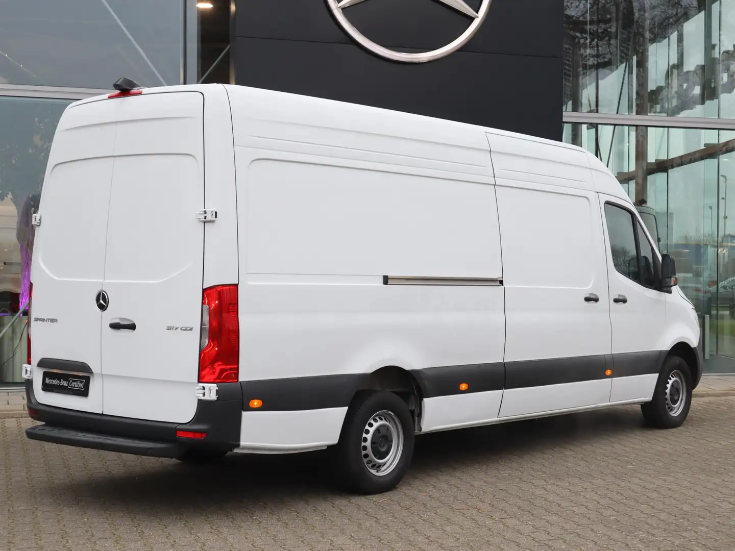 Mercedes-Benz Sprinter 317 L3 FACELIFT BETIMMERING Blanc - 2