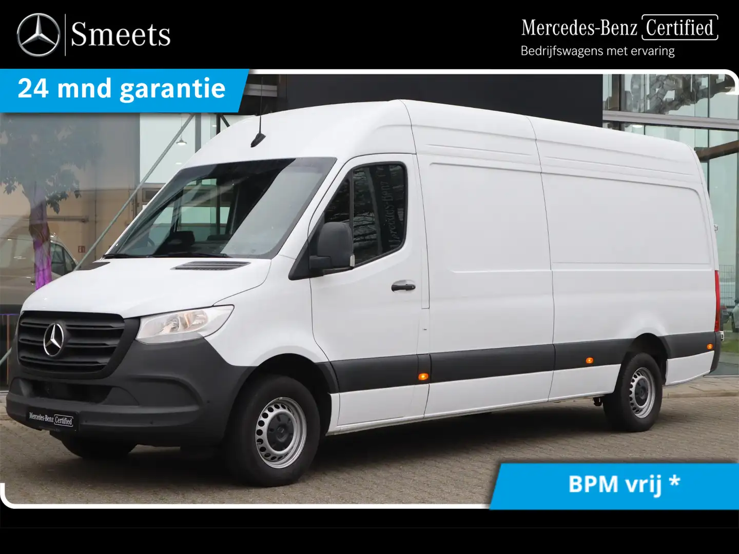 Mercedes-Benz Sprinter 317 L3 FACELIFT BETIMMERING Blanc - 1