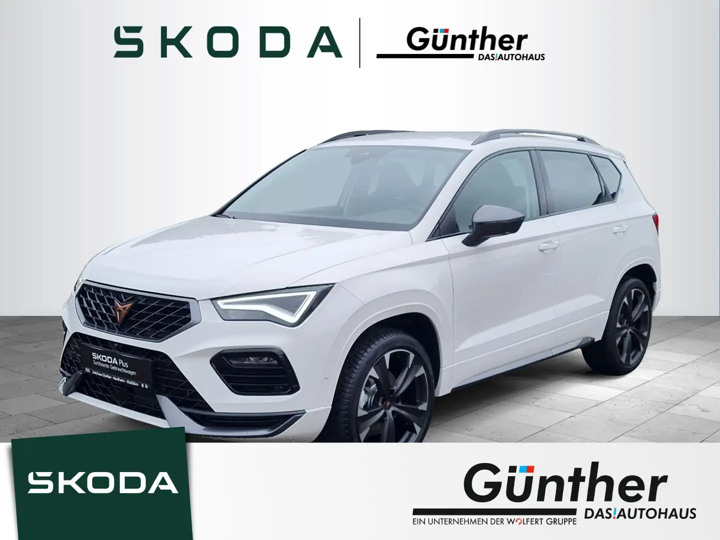 CUPRA Ateca 2.0 TSI 140 kW 4x4 DSG +AHK+NAVI+LED Blanc - 1