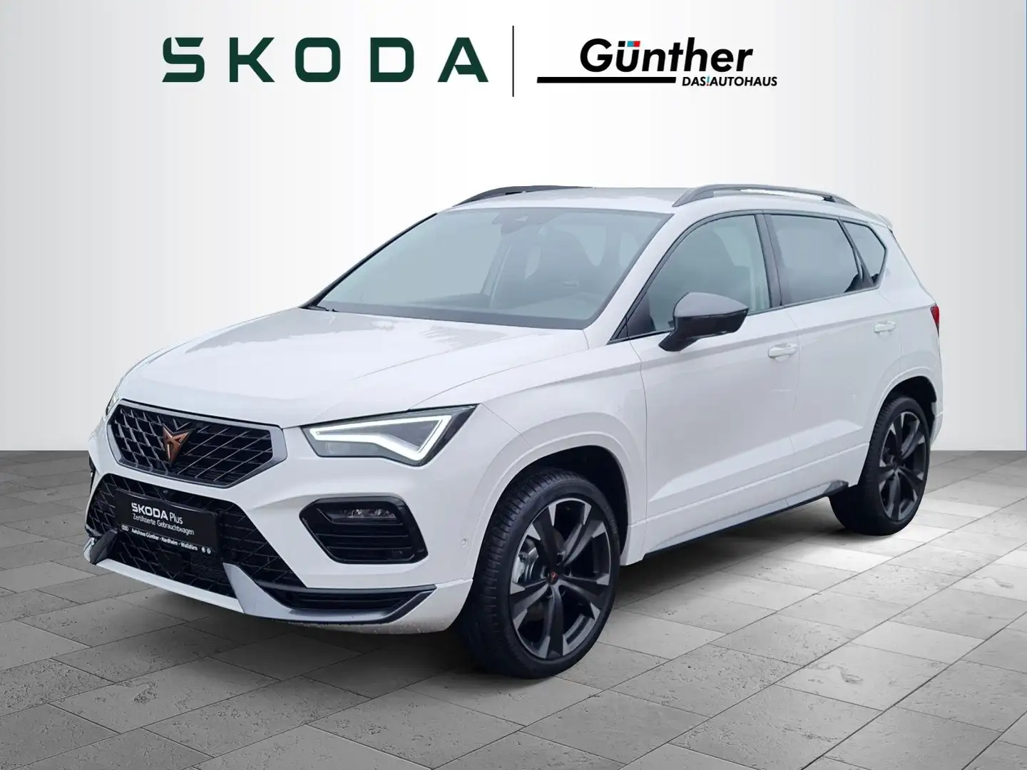 CUPRA Ateca 2.0 TSI 140 kW 4x4 DSG +AHK+NAVI+LED Blanc - 2