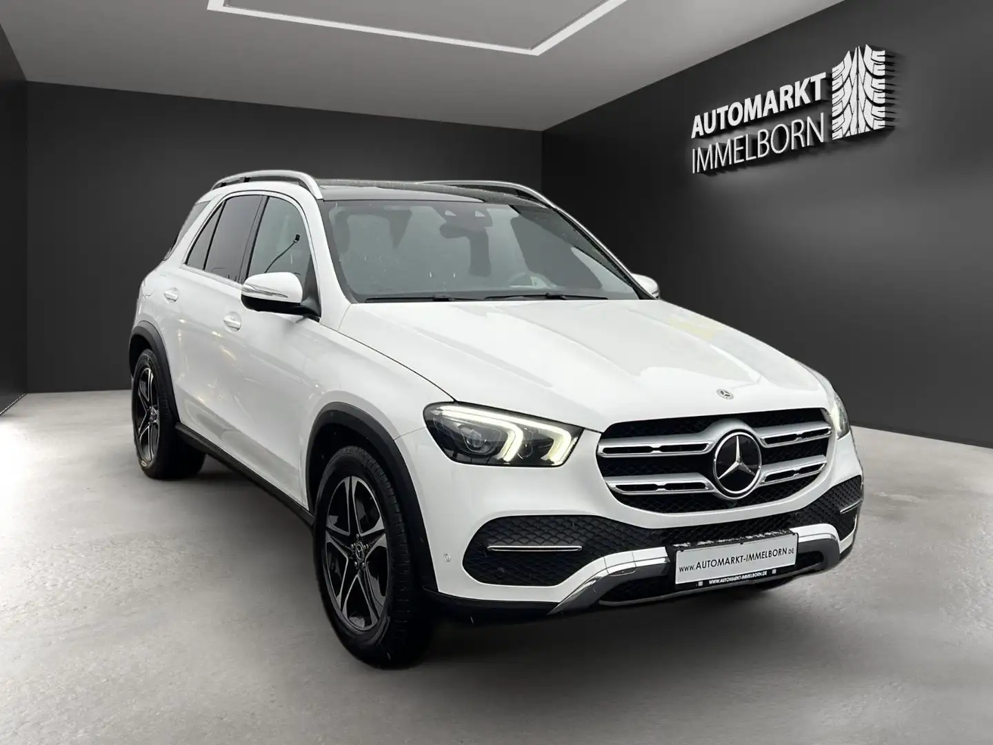 Mercedes-Benz GLE 350 de AMG 20*Pano*Burmest*360*Distro* Weiß - 1