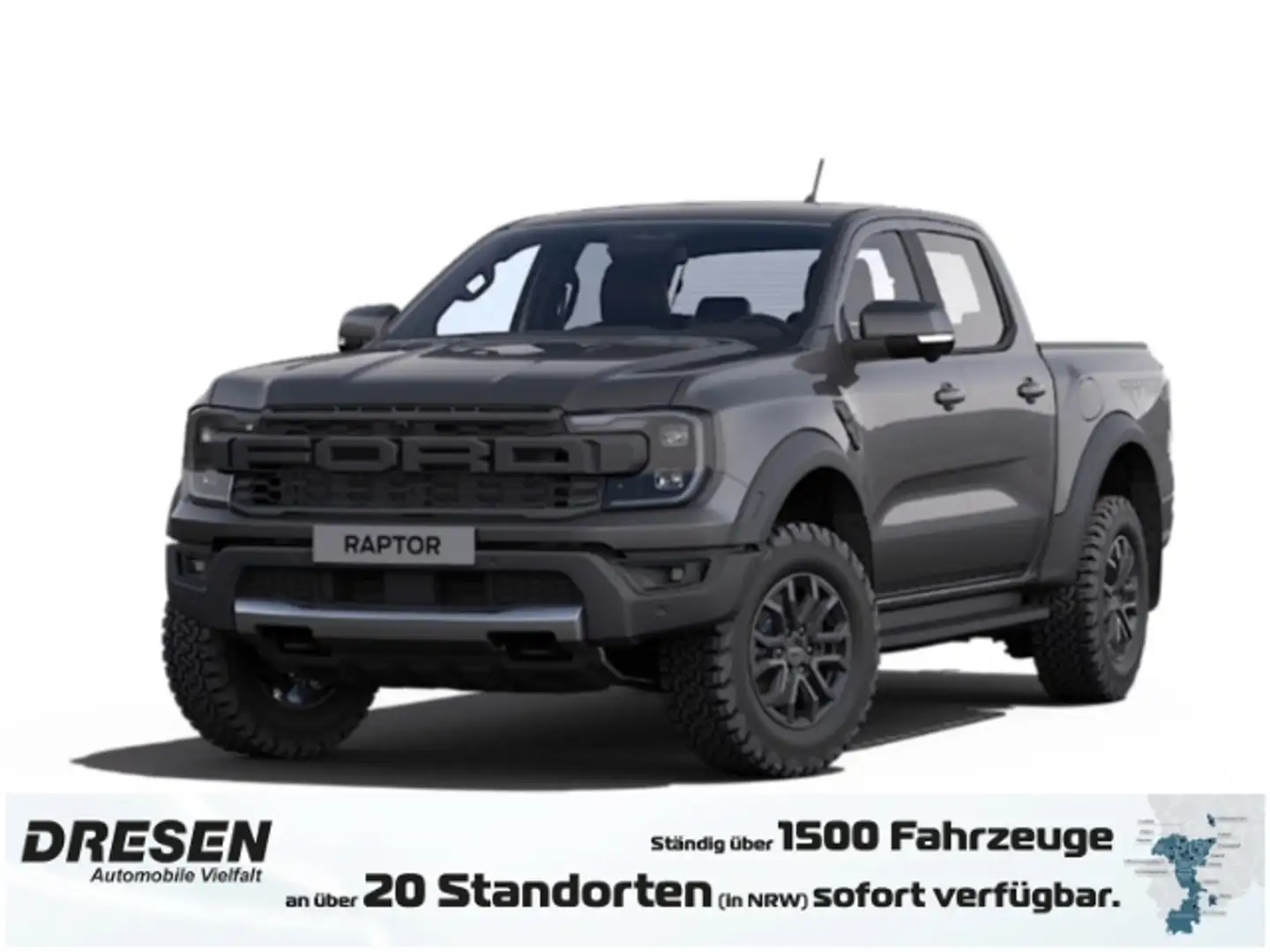 Ford Ranger Raptor 3,0l EcoBoost e-4WD DoKa AD AHK-abnehmbar N Gri - 1