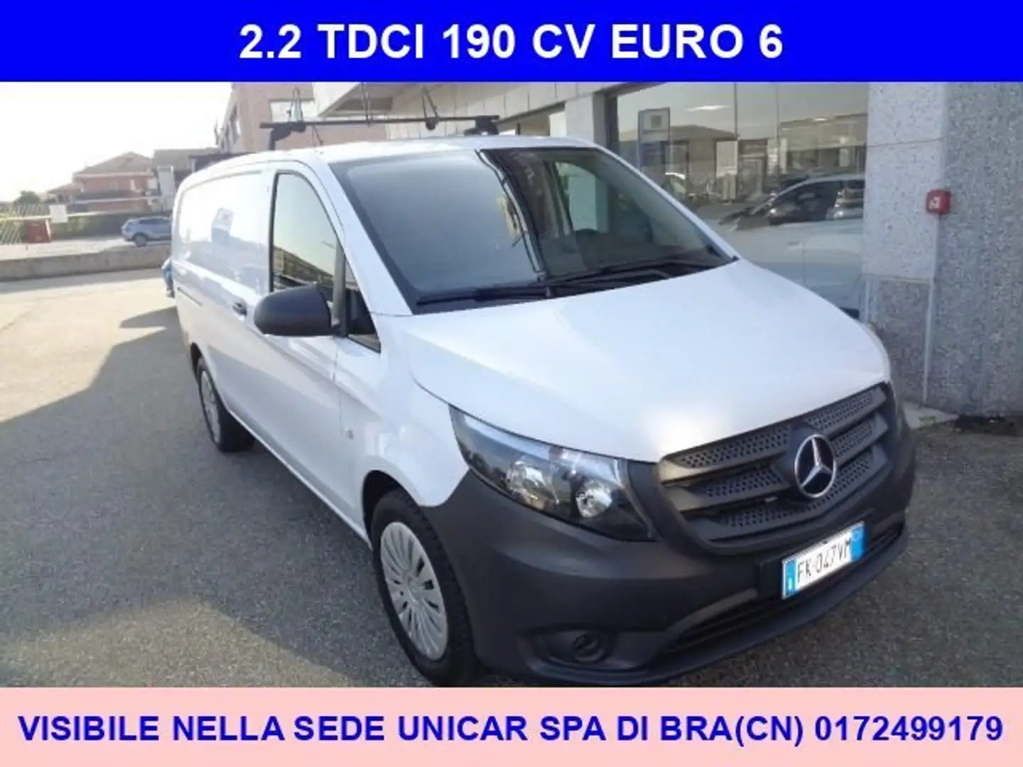 Mercedes-Benz Vito 2.2 119 CDI PC-SL Furgone Long Blanc - 1
