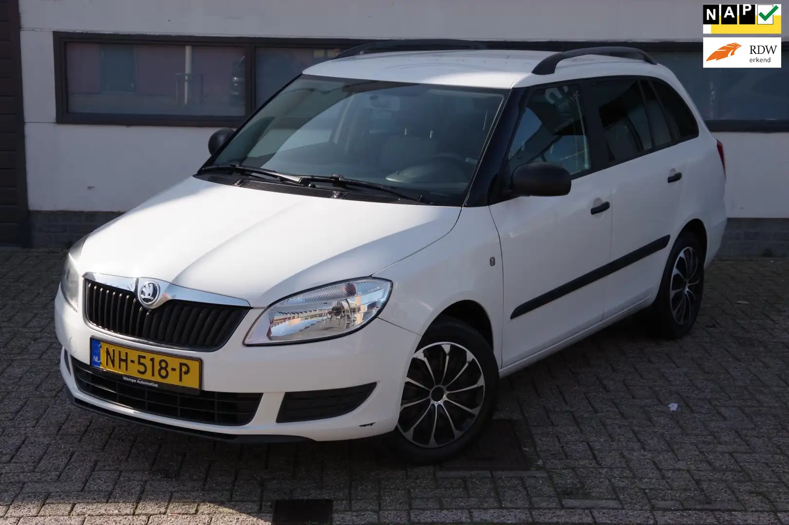 Skoda Fabia Combi 1.2 Arctic Wit - 1