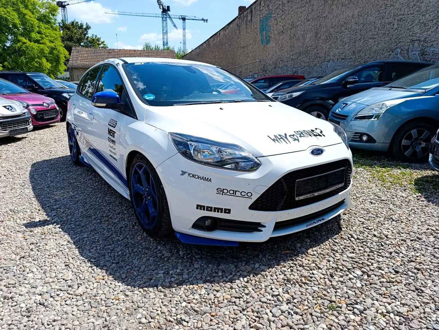 Ford Focus Lim. ST-TOP GEPFLEGT-KLIMA Blanc - 1