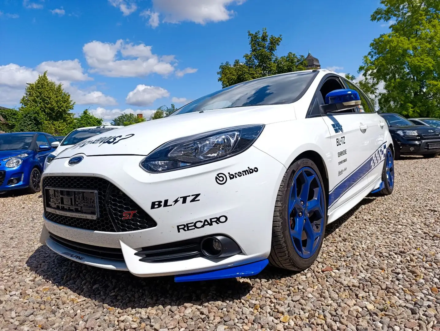 Ford Focus Lim. ST-TOP GEPFLEGT-KLIMA Blanc - 2
