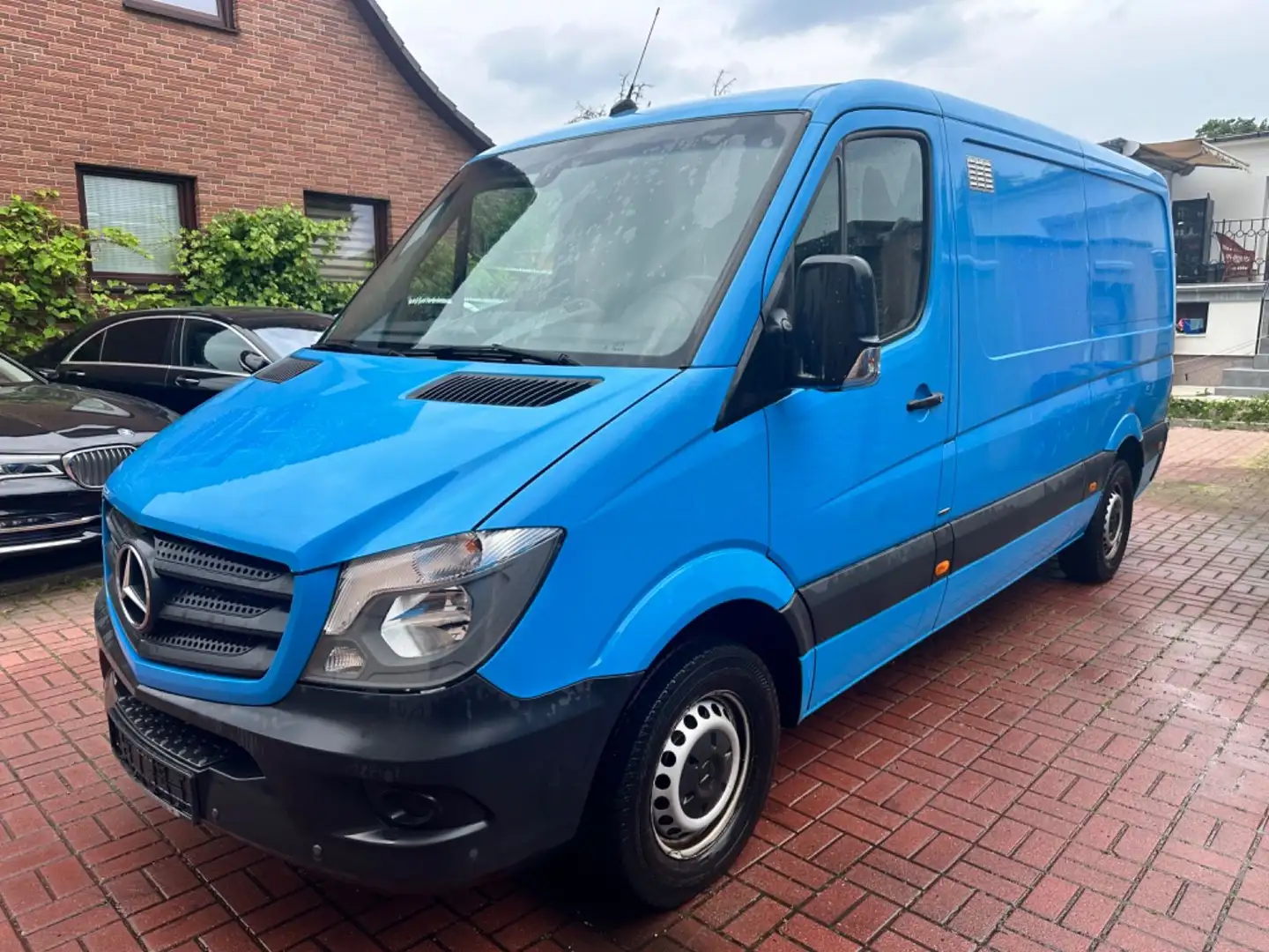 Mercedes-Benz Sprinter II Kasten CDI LANG 1.HD+ERST 77TKM+ Blau - 1