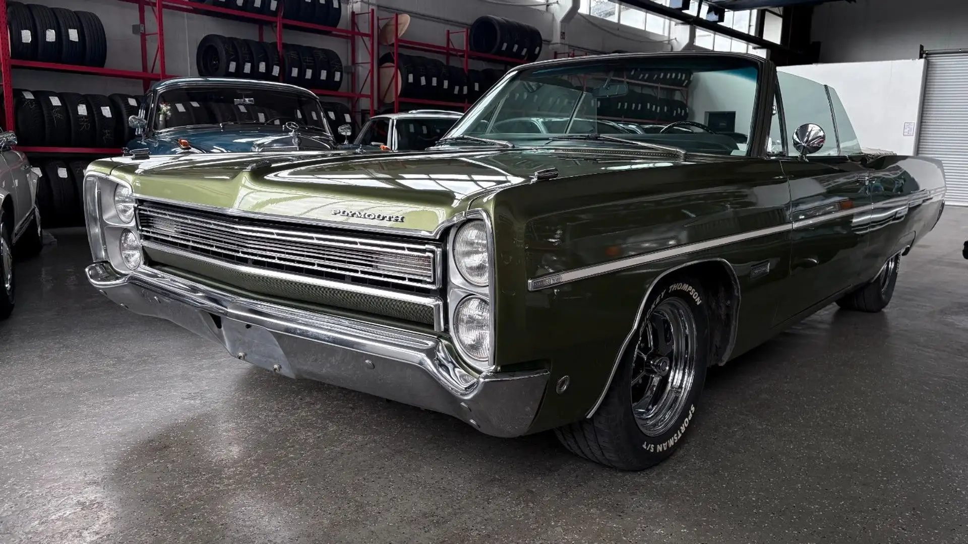 Plymouth Sonstige Fury III Convertible 383 Big Block Grün - 1