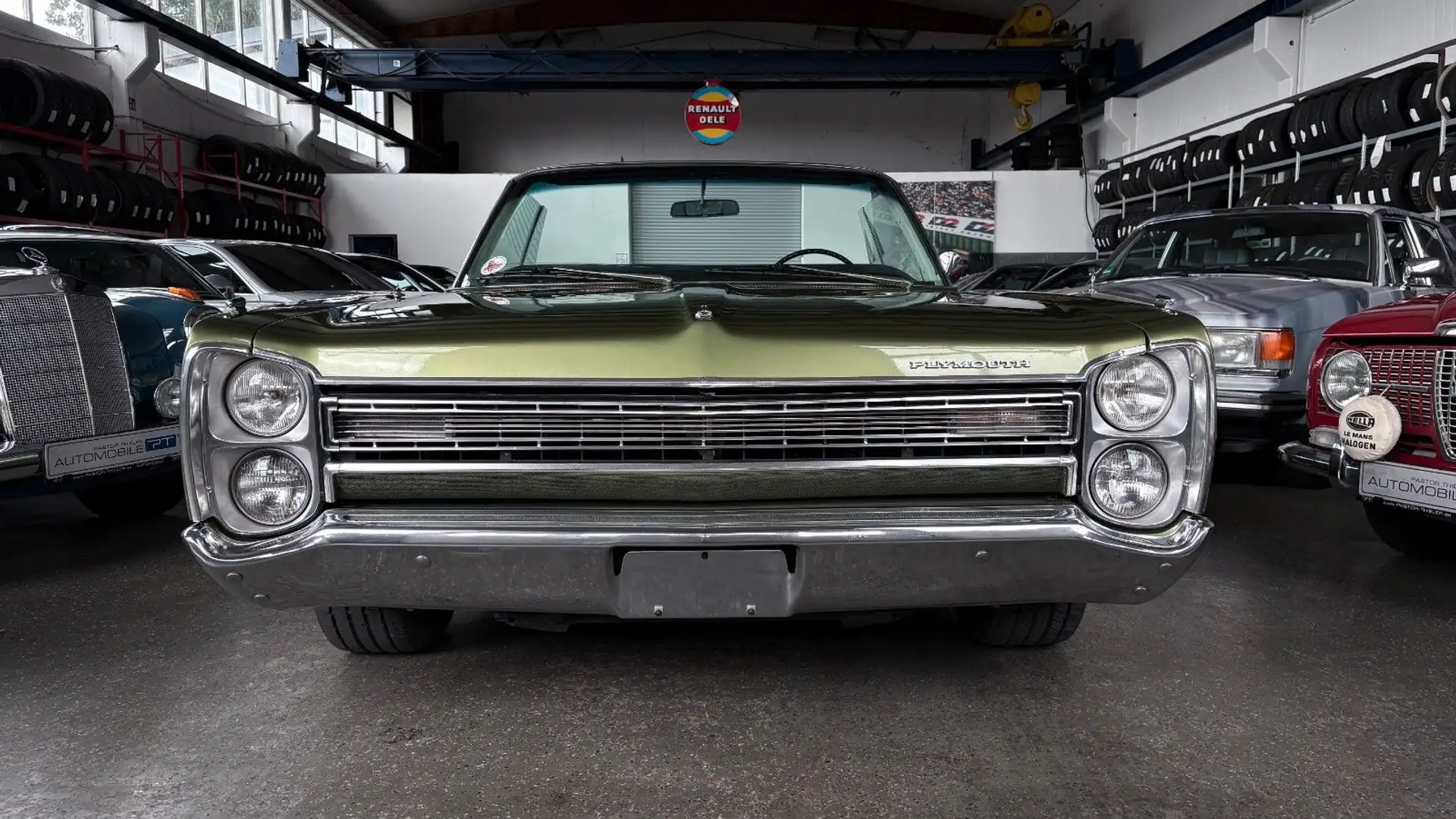 Plymouth Sonstige Fury III Convertible 383 Big Block Grün - 2