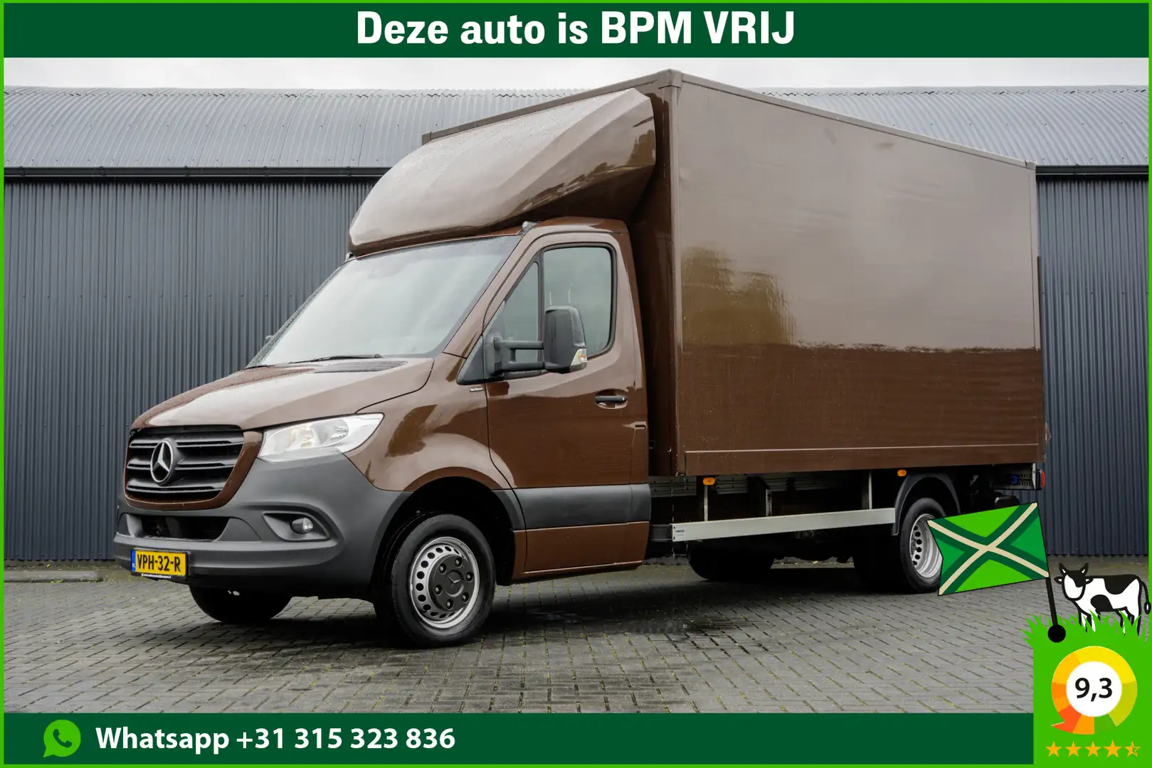 Mercedes-Benz Sprinter 515 CDI | Bakwagen met laadklep | Automaat | Mbux Marrón - 1