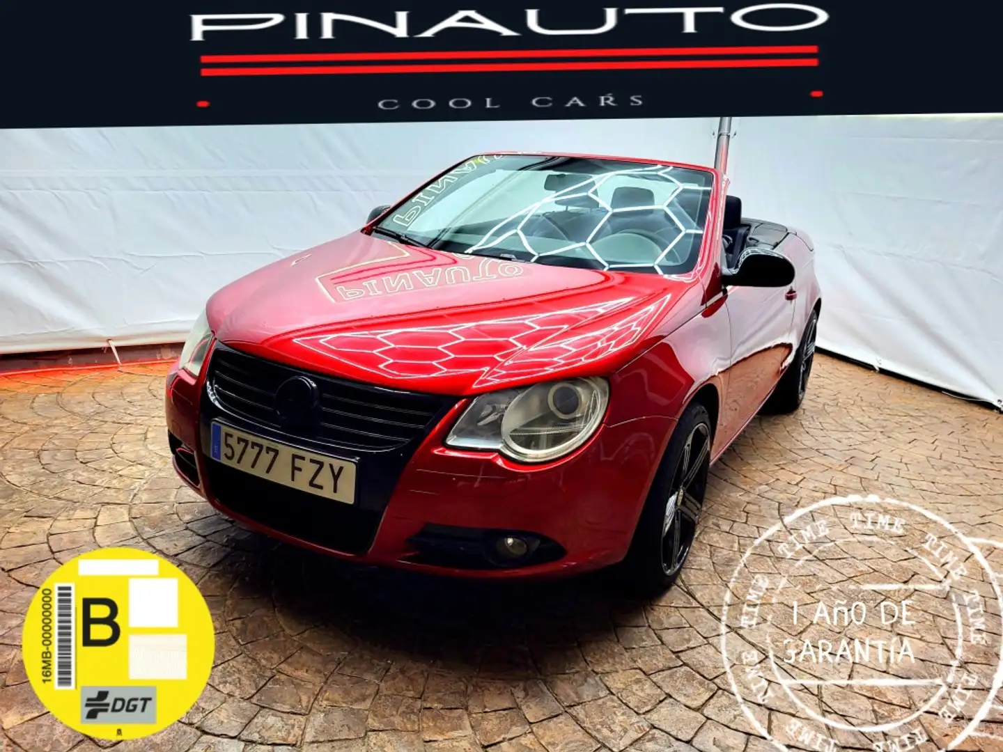 Volkswagen Eos 2.0TDI Excellence DPF Rojo - 1