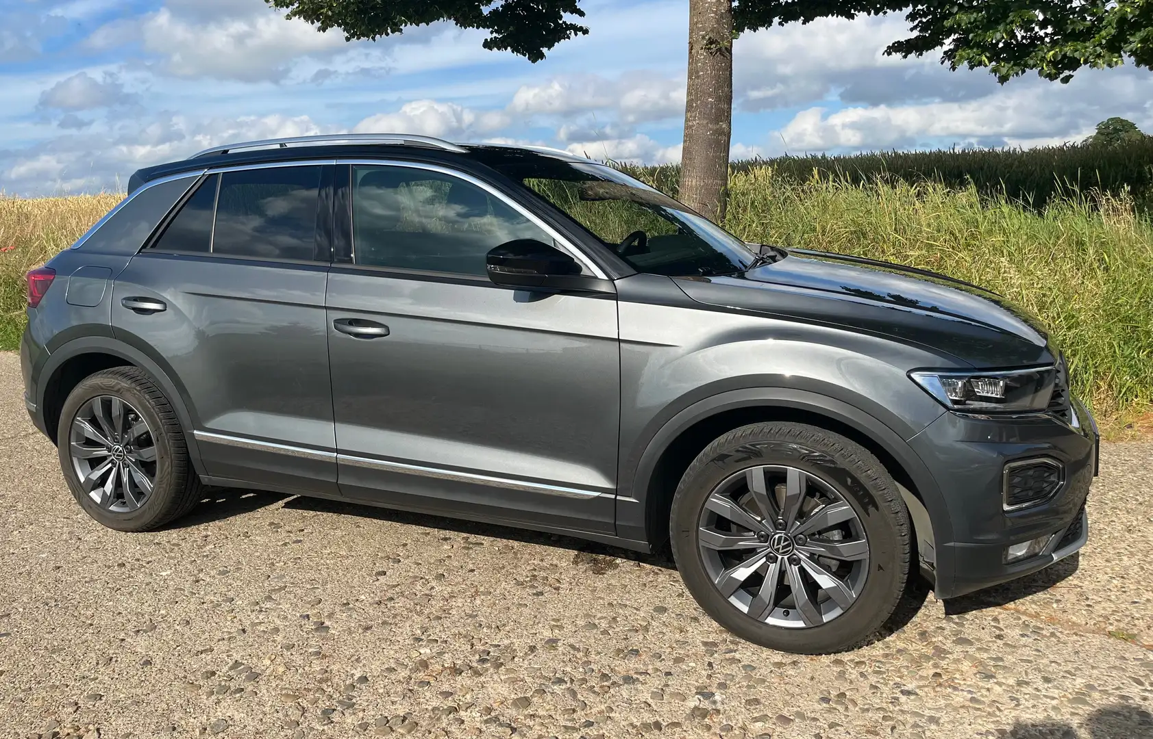 Volkswagen T-Roc T-Roc 1.5 TSI ACT OPF DSG Sport Gris - 2
