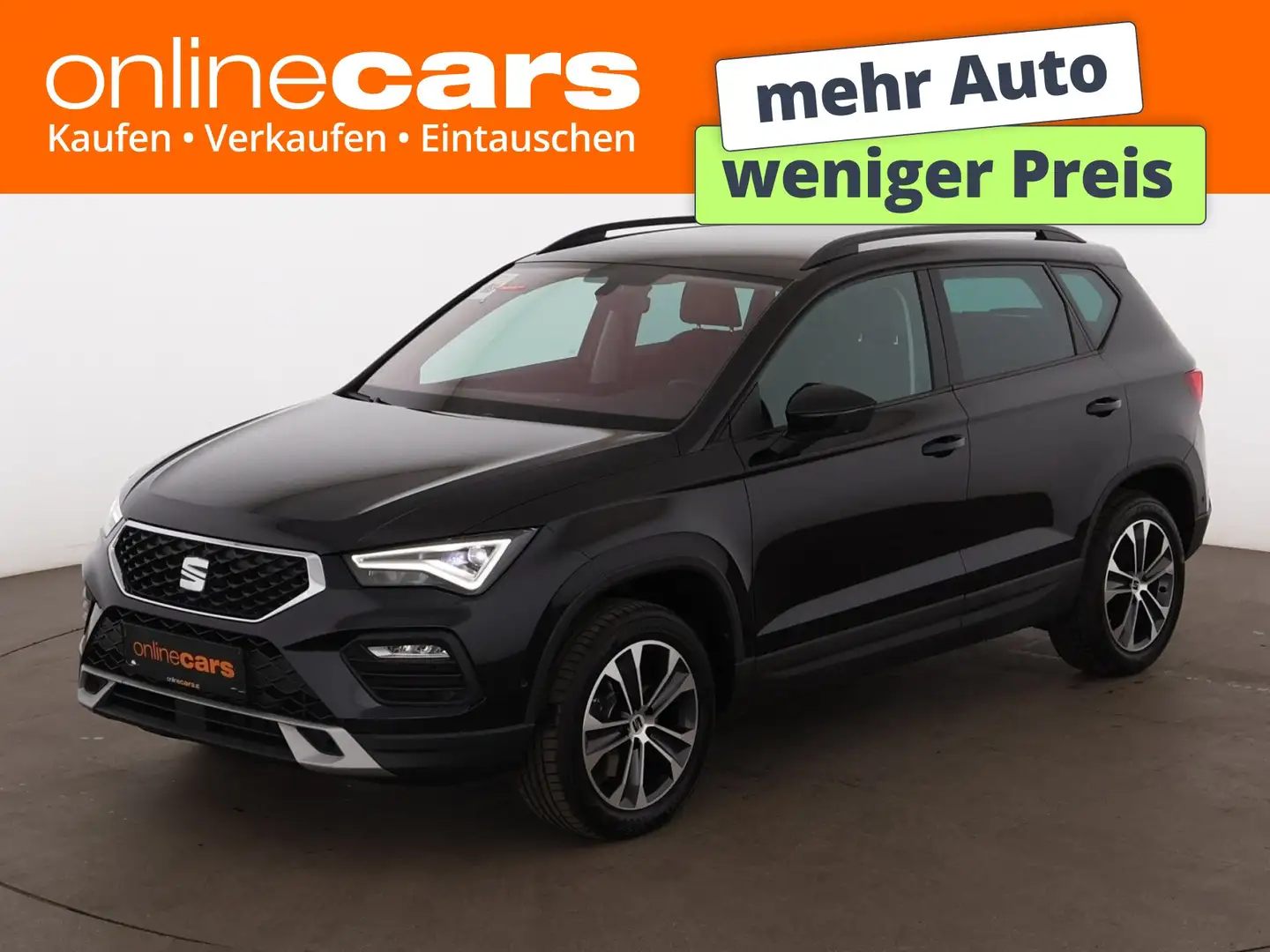 SEAT Ateca 2.0 TDI Style LED SITZHZG R-CAM TEMPOMAT Schwarz - 1