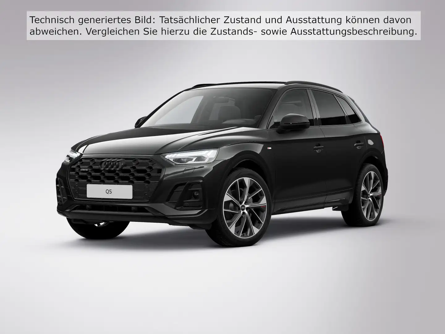 Audi Q5 40 TDI Q S LINE MATRIX PANO KAMERA SITZBELÜFT Schwarz - 2