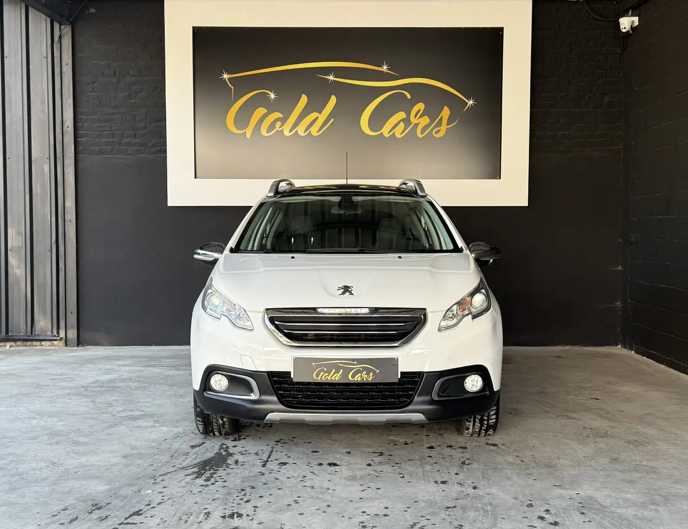 Peugeot 2008 2008 1.6 e-HDi Allure NAVI*PANO*PDC* Wit - 1