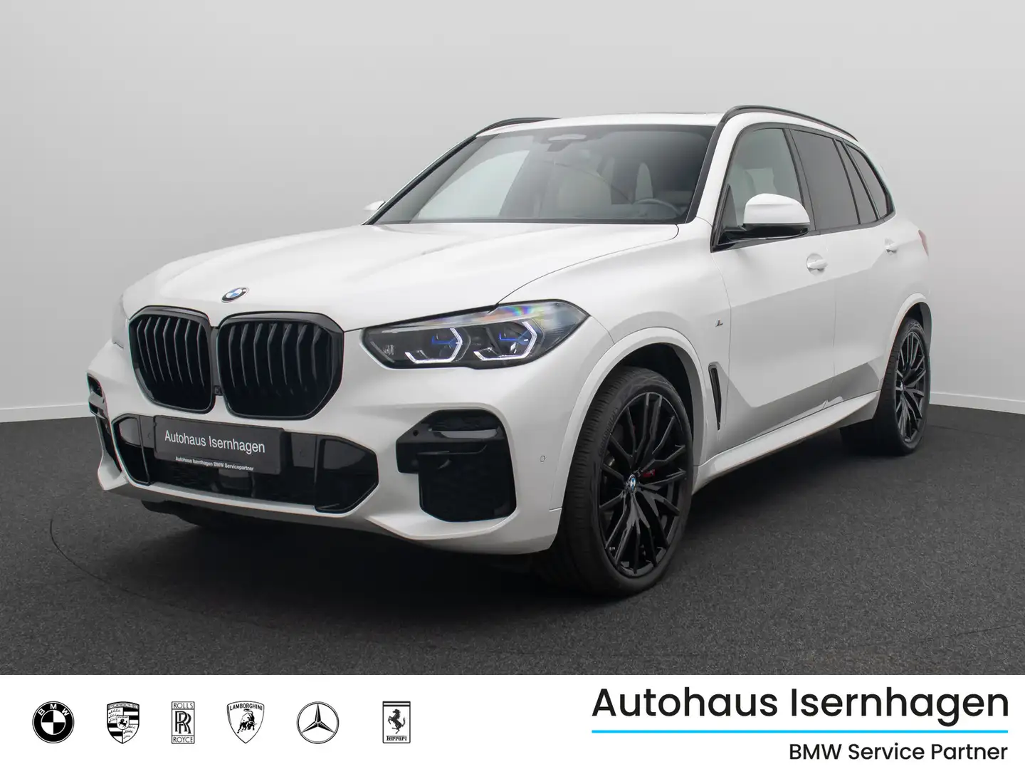 BMW X5 M Sport Laser 360° HUD DAB Panorama 22 Weiß - 1