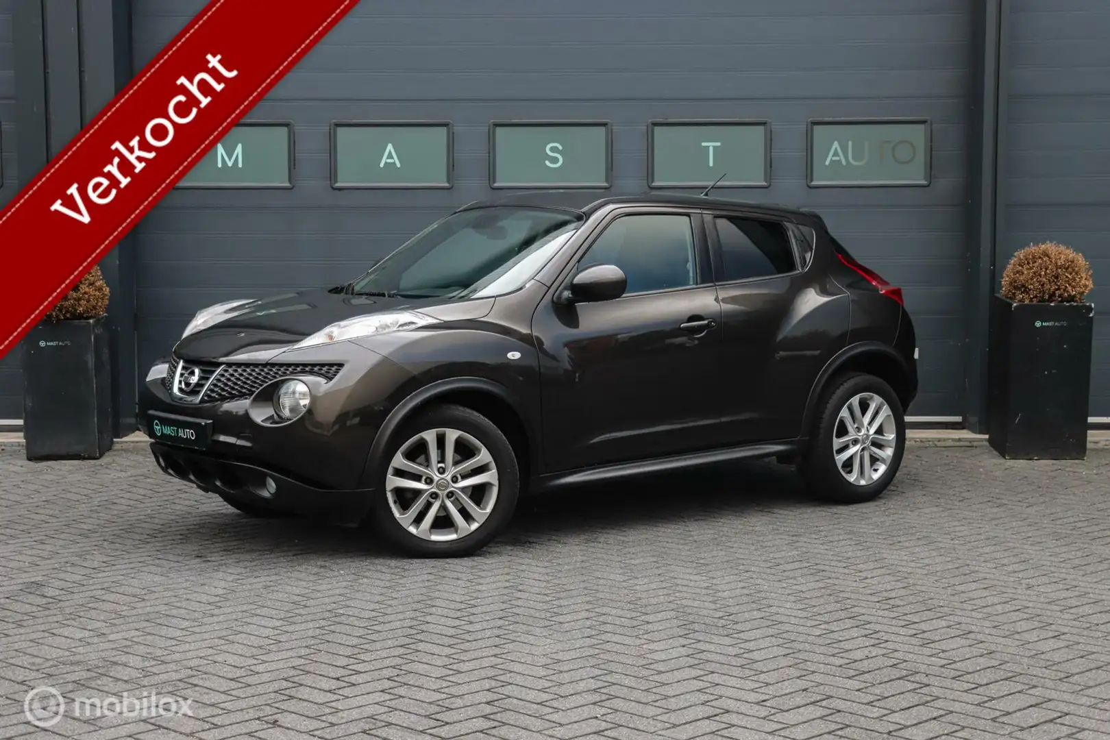 Nissan Juke 1.6 Acenta | NAP | Aut | Leder | Cruise | Climate Brun - 1