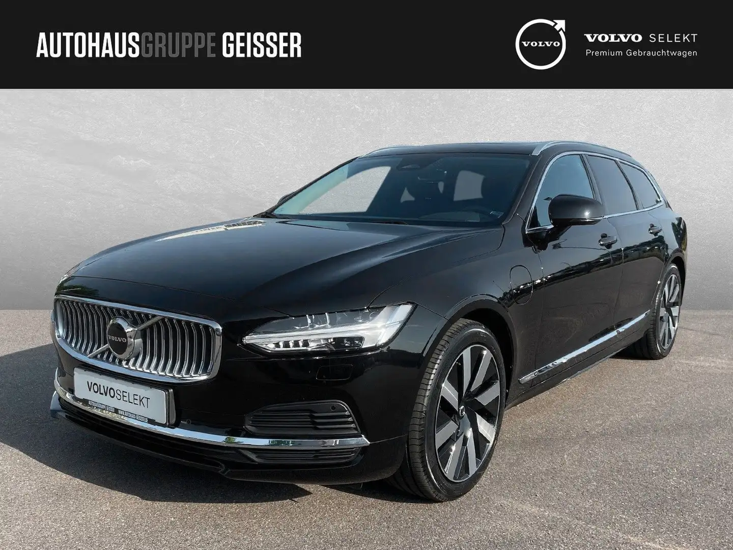 Volvo V90 T6 AWD Recharge Plus Bright AHK ACC BLIS SD Černá - 1