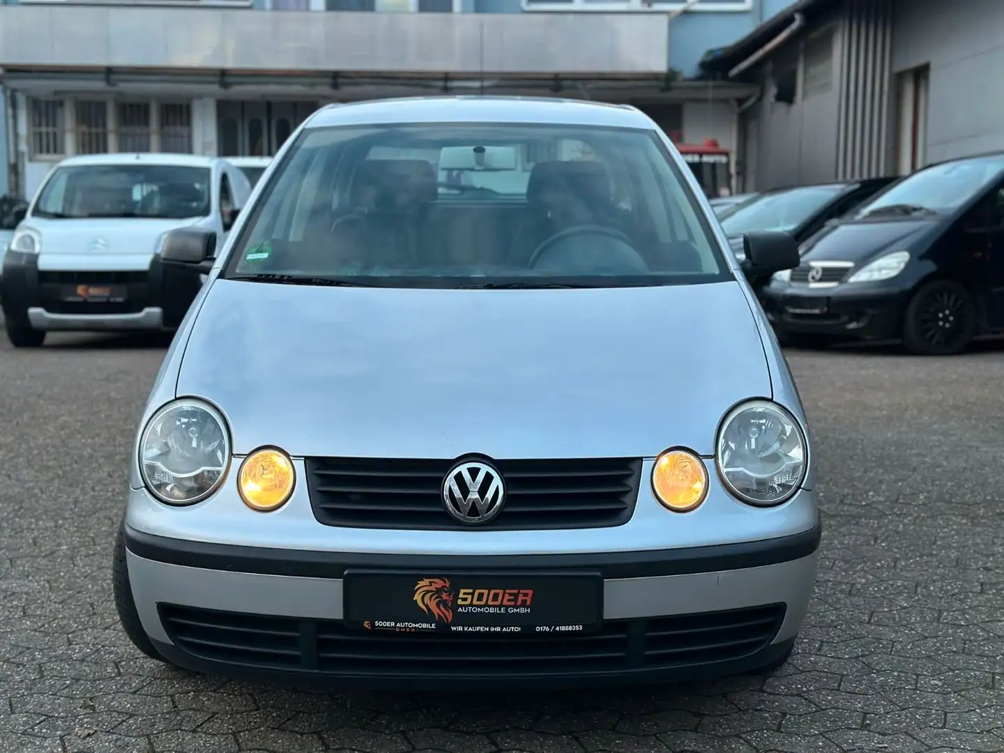 Volkswagen Polo IV Basis*TÜV*5-TÜR*KLIMA*190TKM* Gümüş rengi - 2