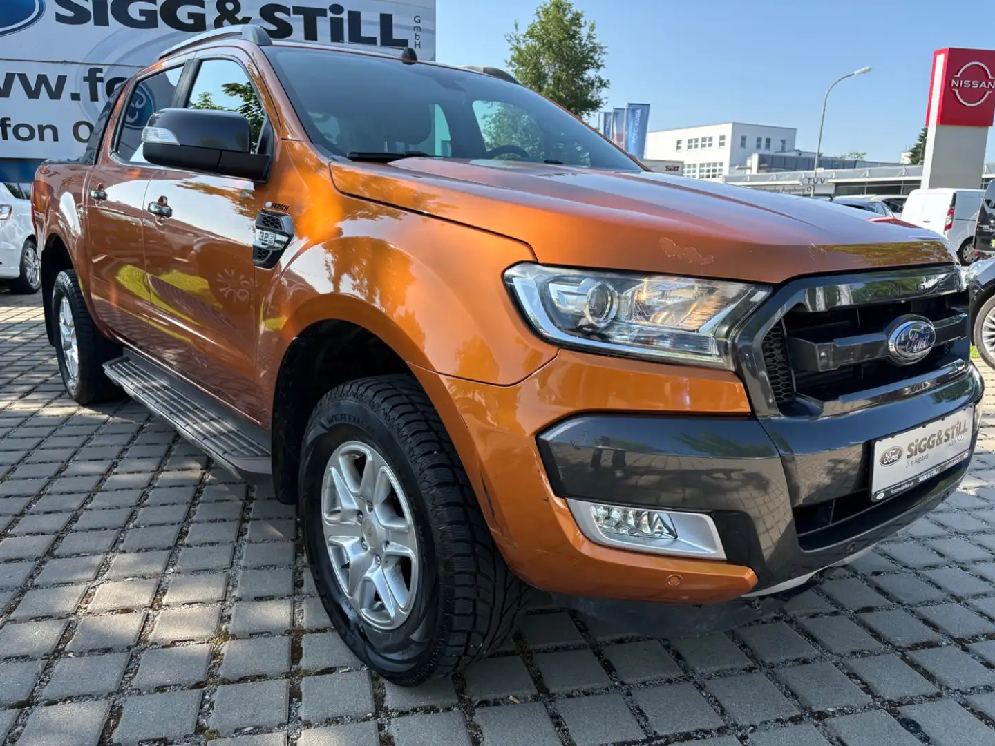Ford Ranger 3.2 TDCi Wildtrak DOKA AHK*NAVI*SHZ*PDC*CAM Orange - 2