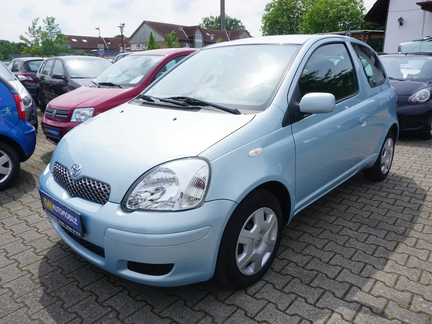 Toyota Yaris 1.3 Sol /KLIMA/EURO4/SCHECKHEFT/1-HAND/ Azul - 1