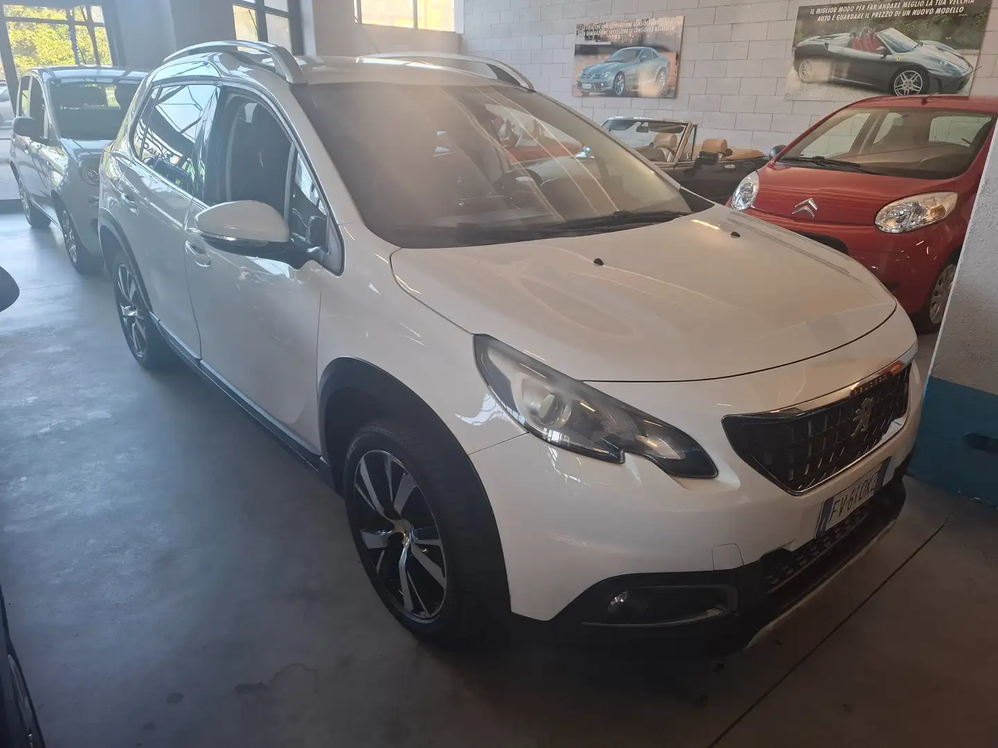 Peugeot 2008 1.5 bluehdi Allure EURO 6- TAGLIANDI - GARANZIA Blanc - 2