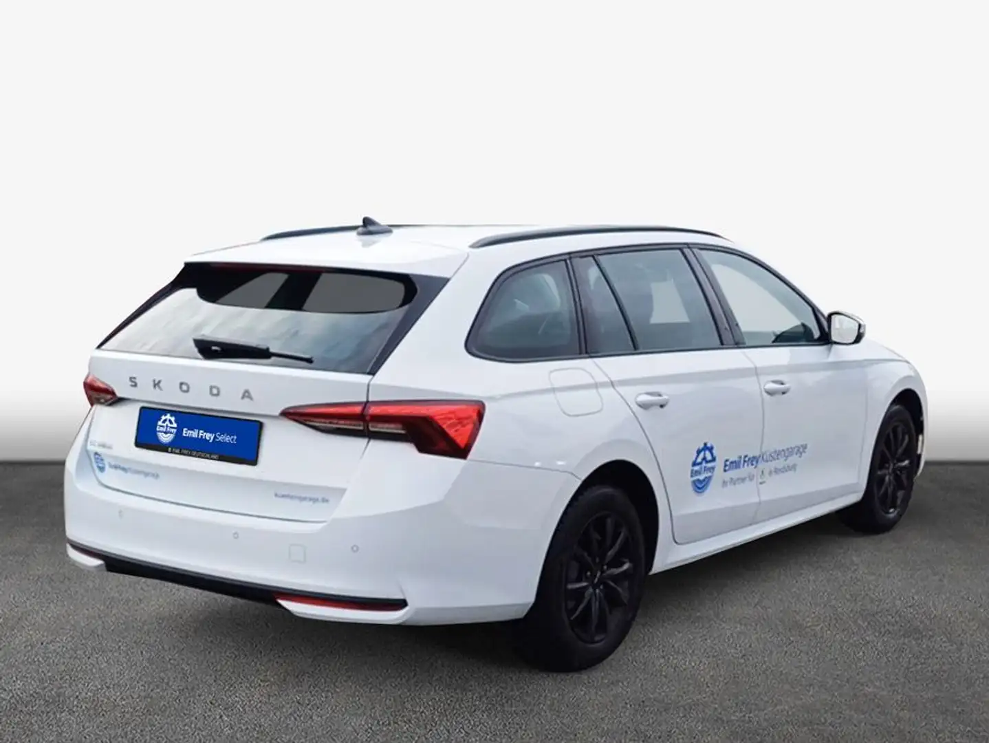 Skoda Octavia Combi 2.0 TDI DSG Selection Weiß - 2