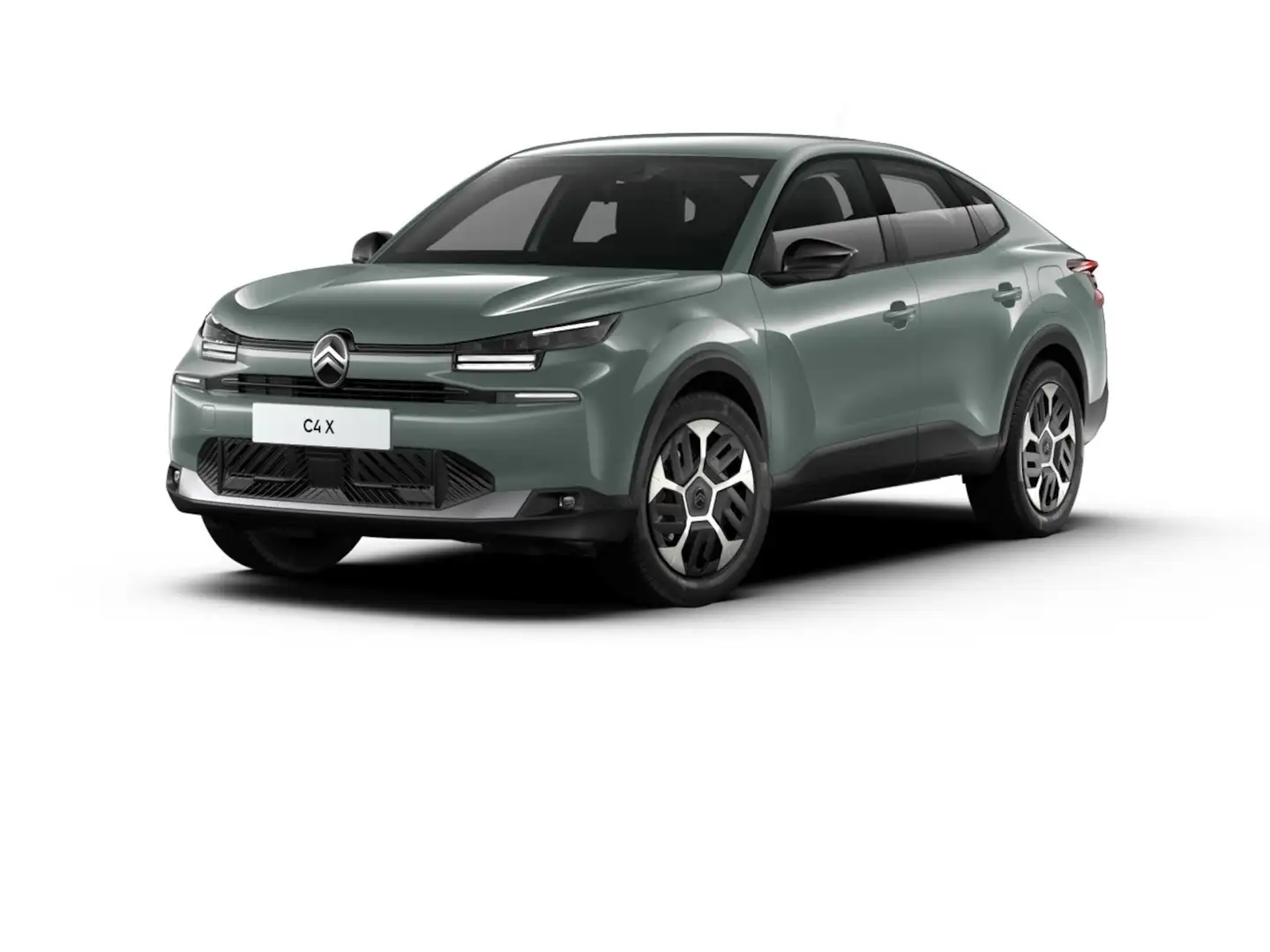 Citroen C4 X PLUS Hybrid 145 DSC6 Allwetter Navi Winterpaket Grün - 1