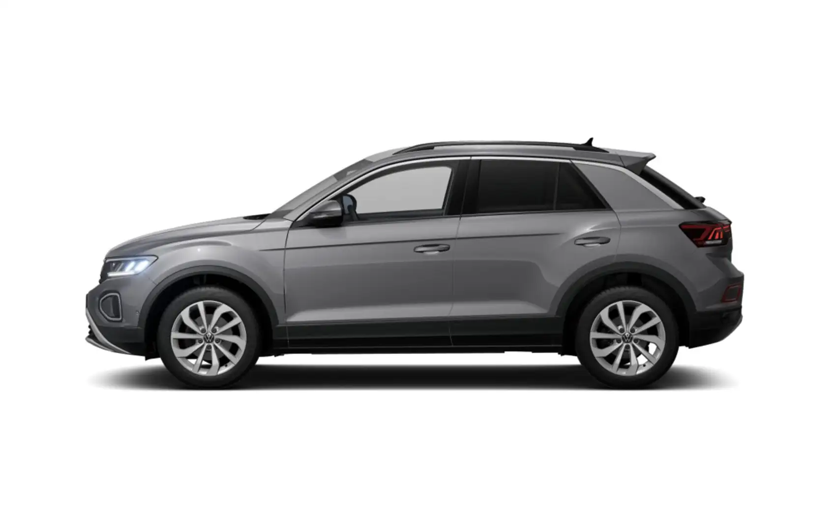 Volkswagen T-Roc 1.5 TSI Más 110 kW DSG7 Gris - 2