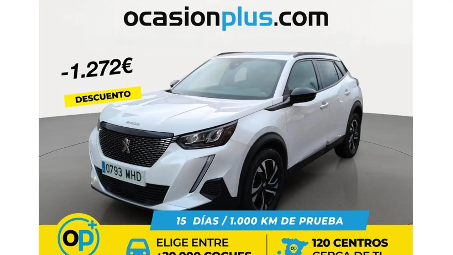 Peugeot 2008 1.2 PureTech S&S Allure 100 Weiß - 1