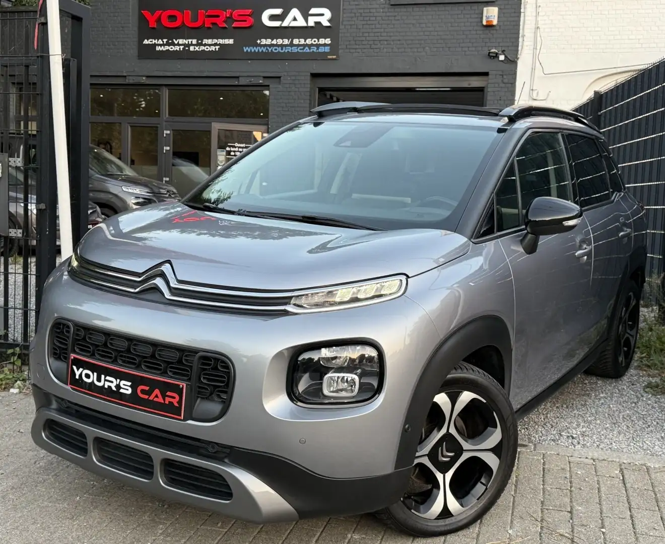 Citroen C3 Aircross Shine Pack - Toit Panoramique - Camera Full ! Gris - 1