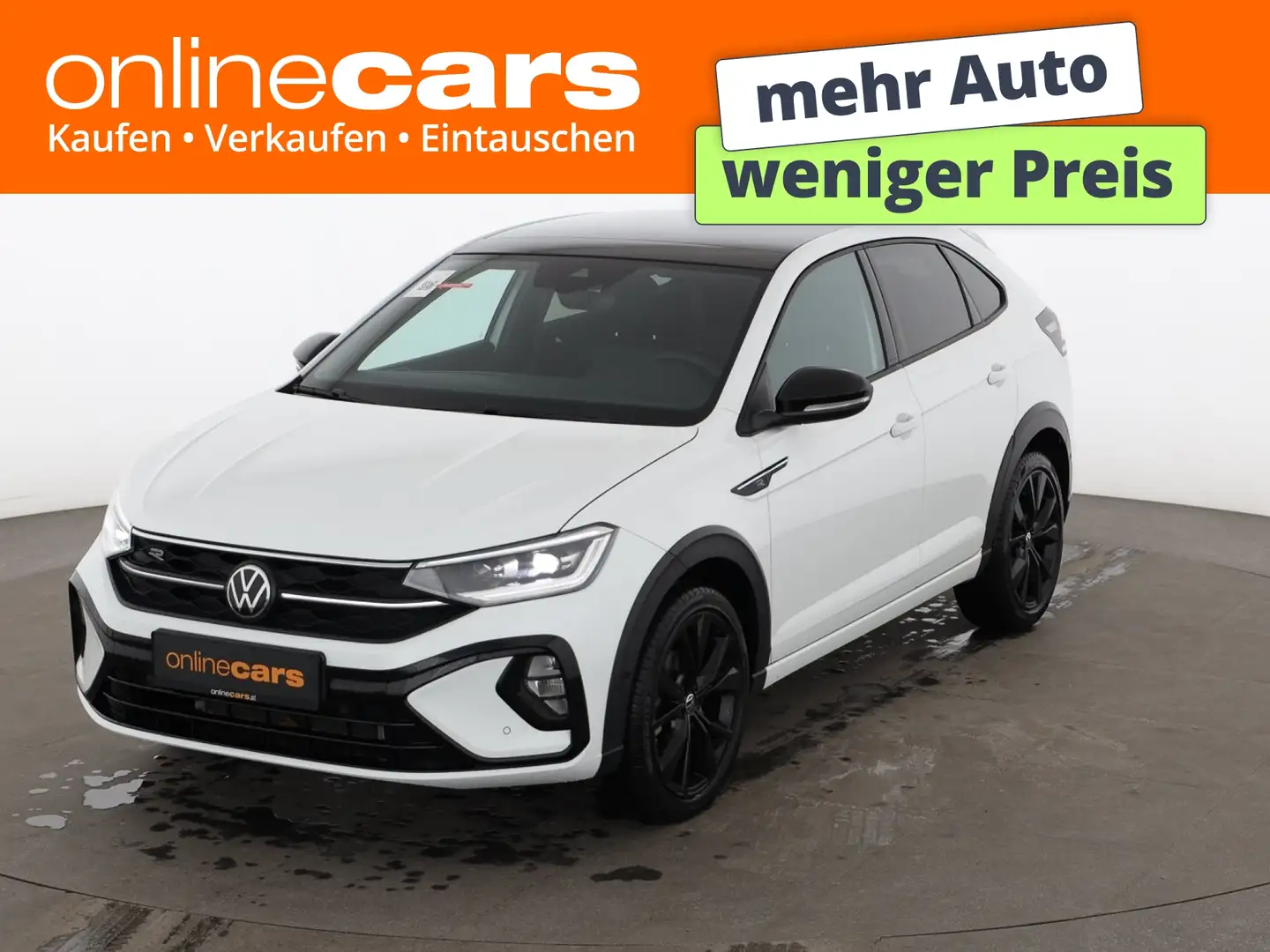 Volkswagen Taigo 1.0 TSI R-Line Aut MATRIX SKY RADAR NAVI Weiß - 1
