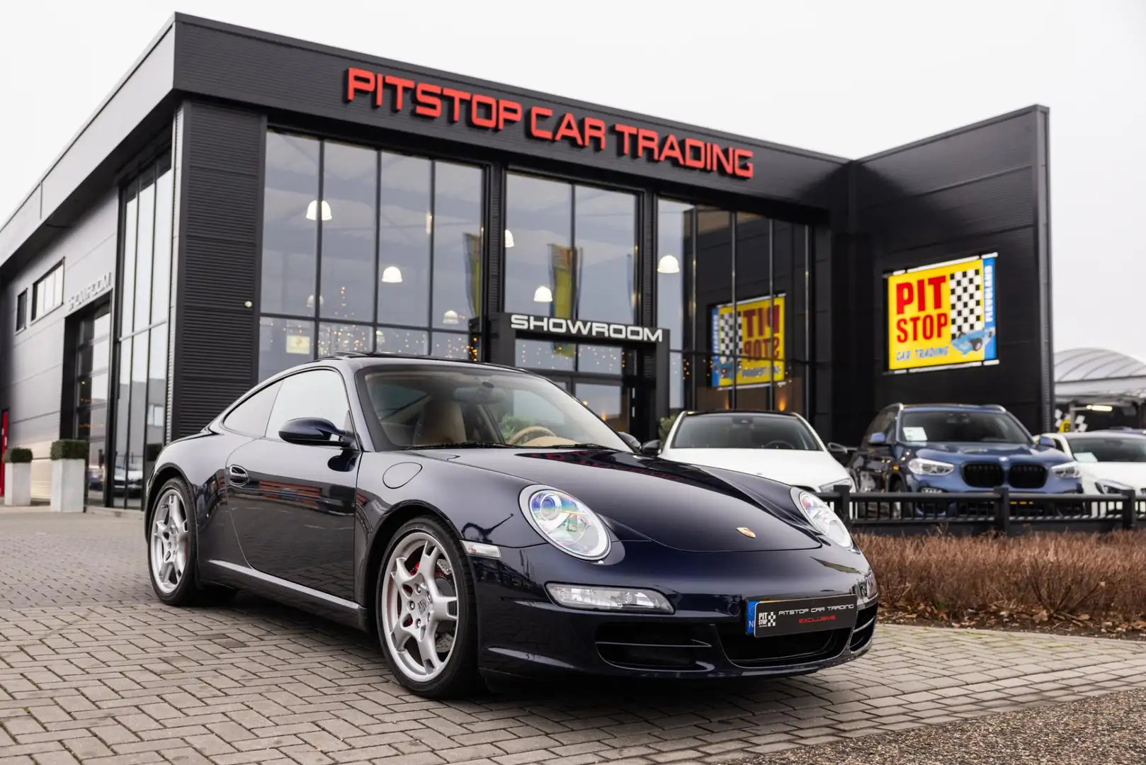 Porsche 997 997 3.8 Carrera S, 355 PK, NL Auto, Schuifdak, Bos Blauw - 2