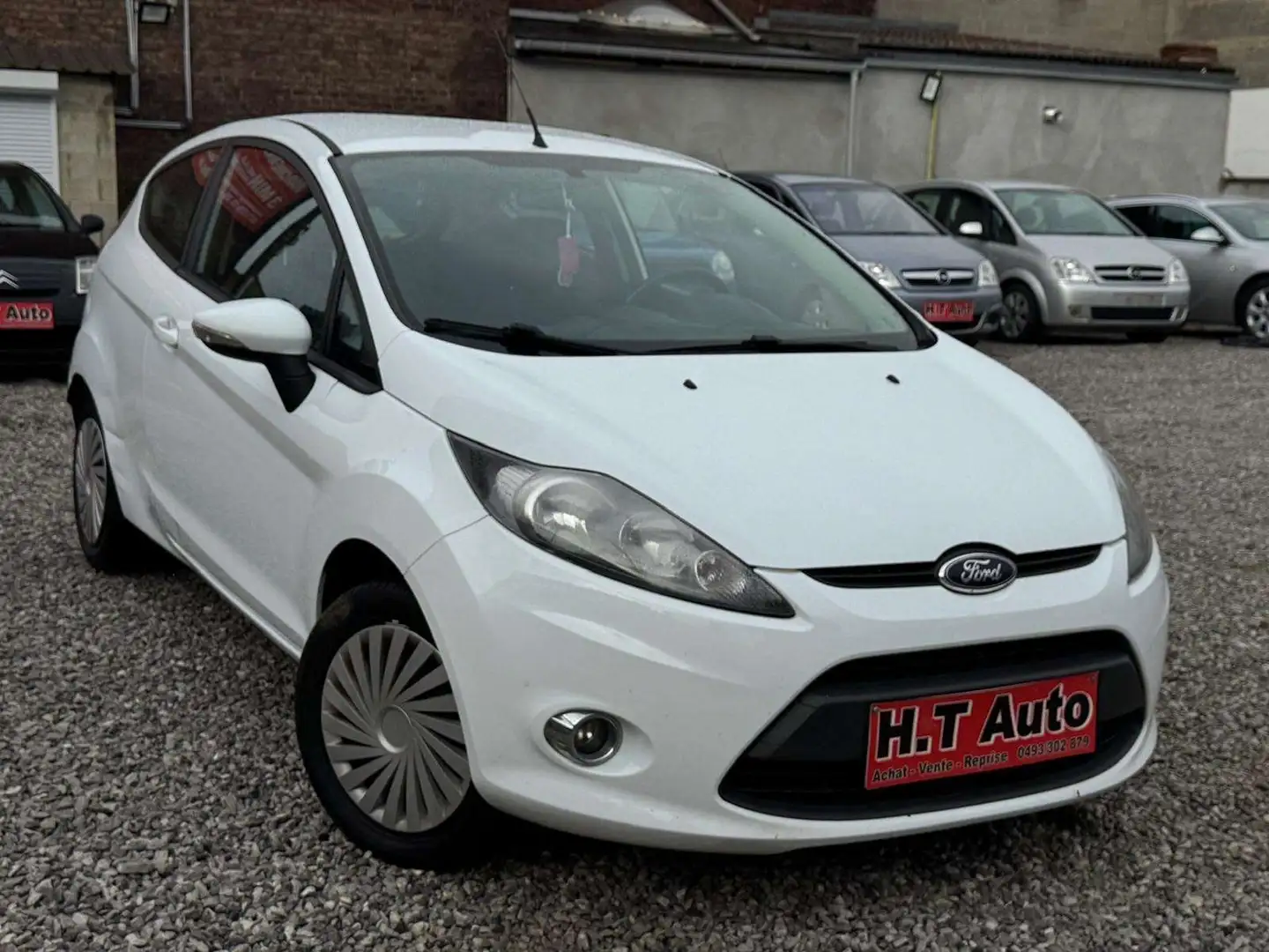 Ford Fiesta 1.4 TDCi Edition DPF/Airco/Euro 5/Controle ok Blanc - 2