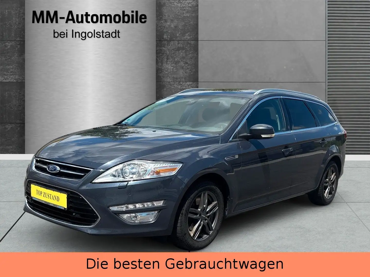 Ford Mondeo Turnier Titanium-VOLL AUSSTATTUNG-TÜV-TOP Grau - 1