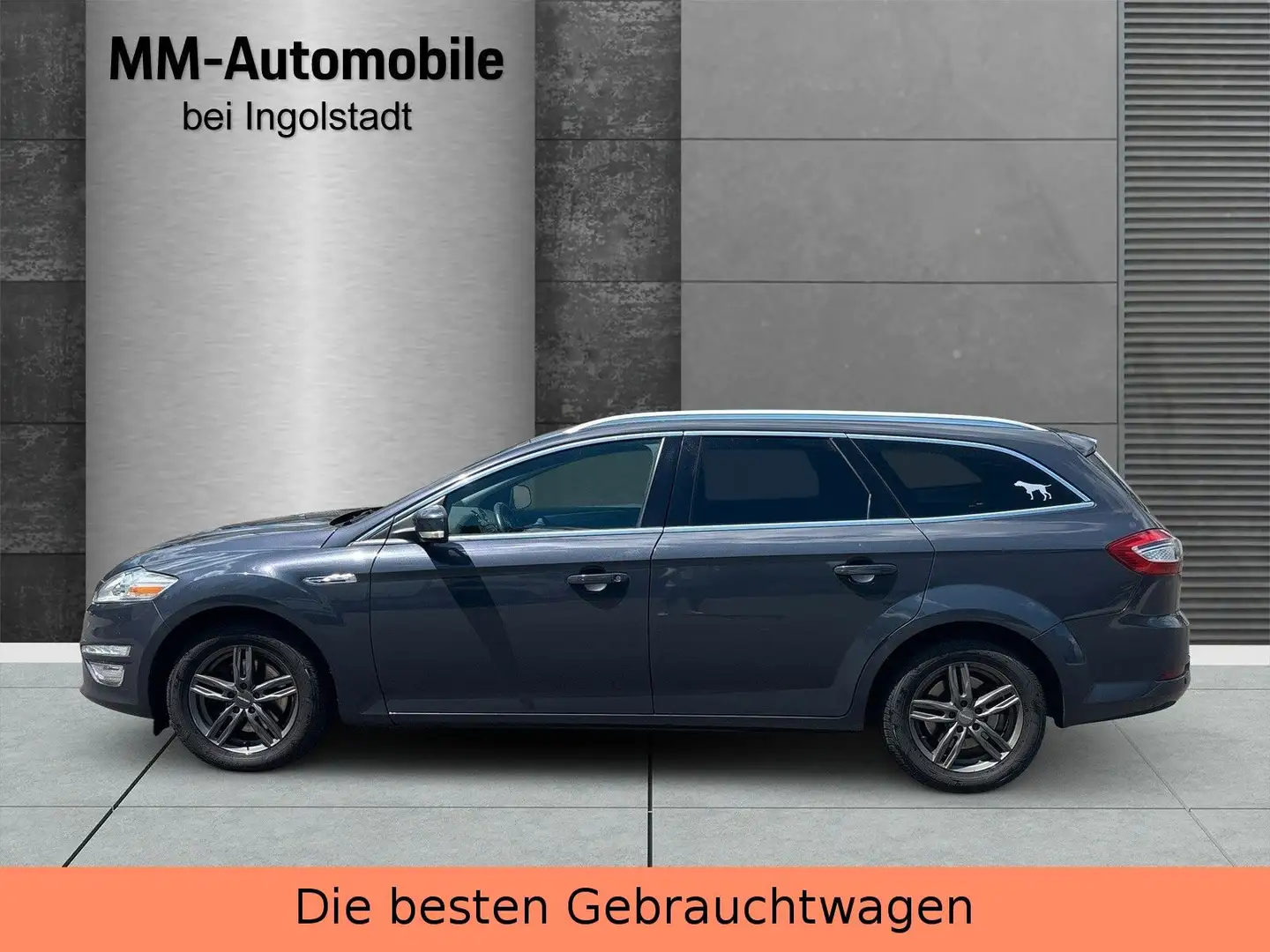 Ford Mondeo Turnier Titanium-VOLL AUSSTATTUNG-TÜV-TOP Grau - 2