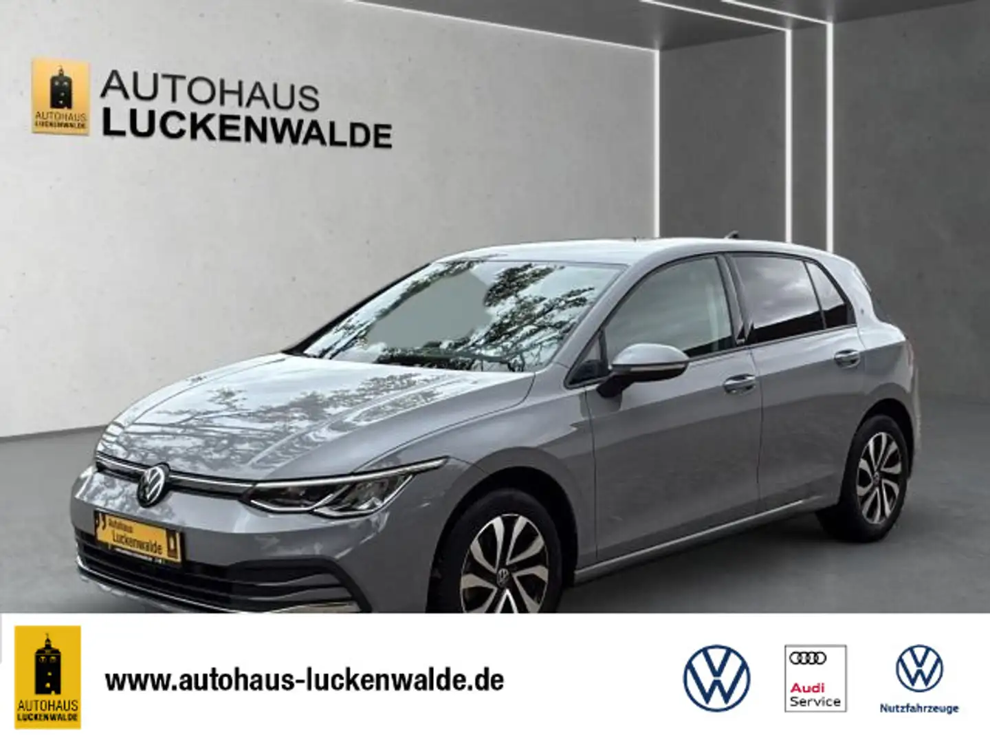 Volkswagen Golf VIII 1.5 eTSI Active DSG *ACC*NAV*R-CAM* Gris - 1