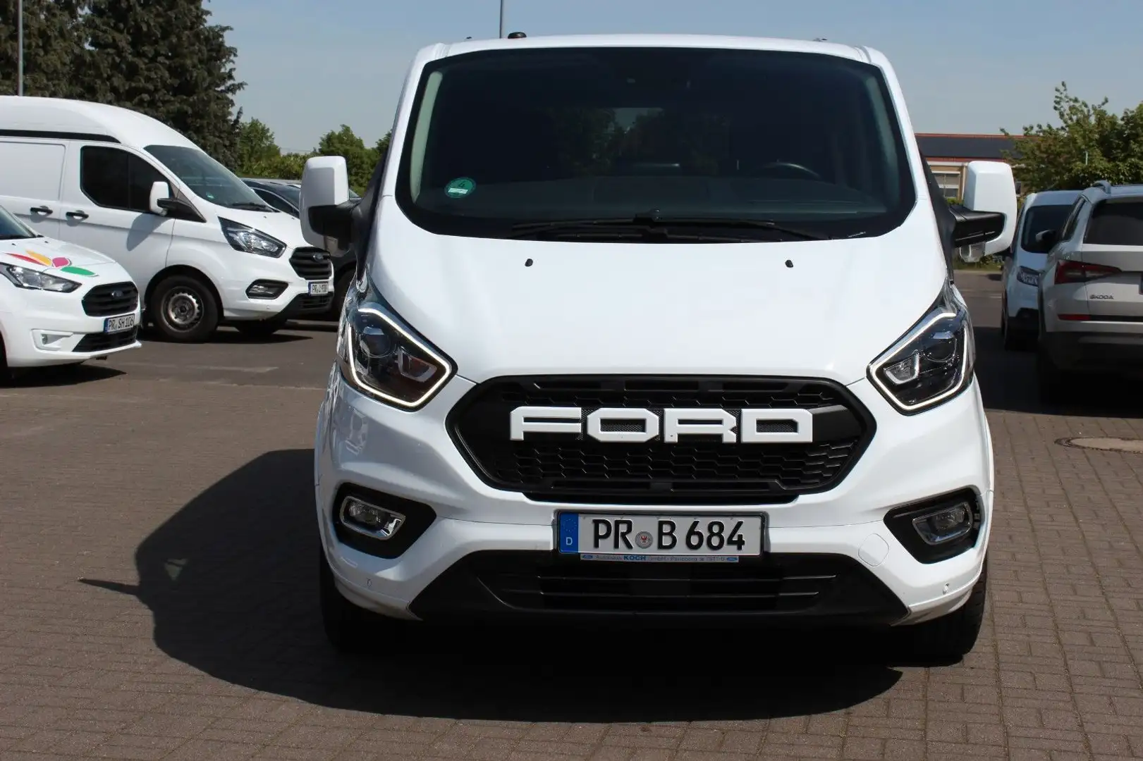 Ford Tourneo Custom Titanium L1+XENON+STANDHZG+TW Fehér - 2