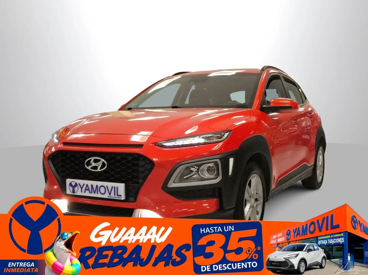 Hyundai KONA 1.0 TGDI Klass 4x2 Naranja - 1