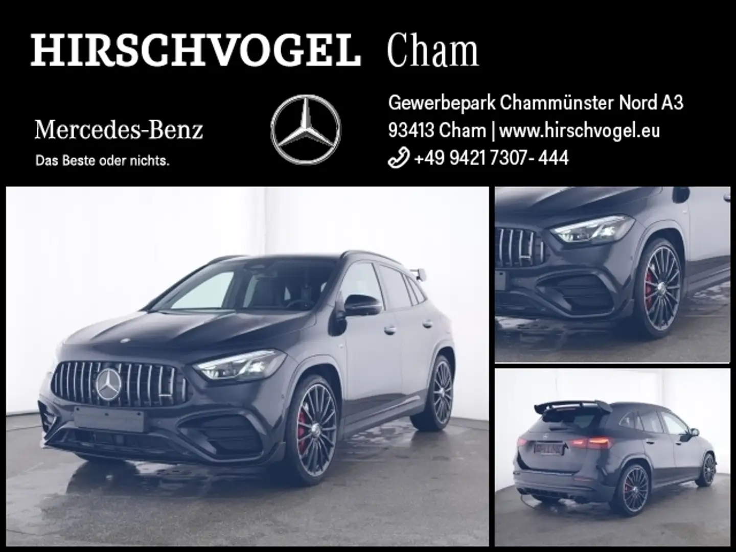 Mercedes-Benz A 35 AMG GL 4M Night+Pano+DISTRONIC+HUP+Standhzg. Schwarz - 1