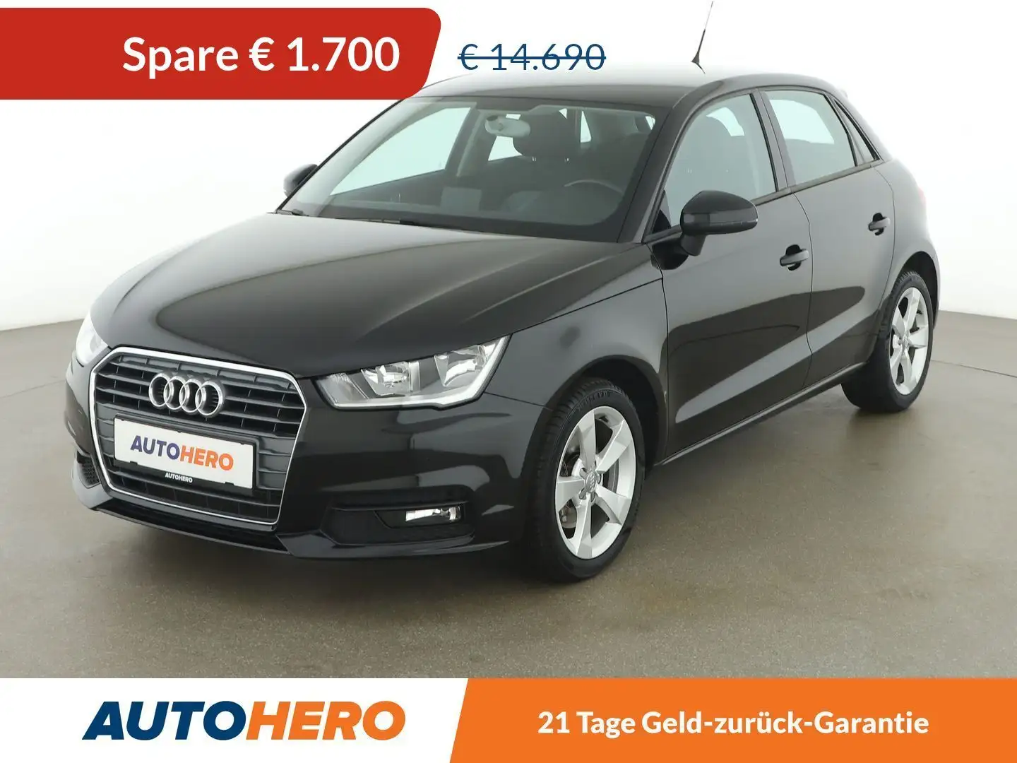 Audi A1 1.4 TFSI Sport *NAVI*KLIMA* Schwarz - 1