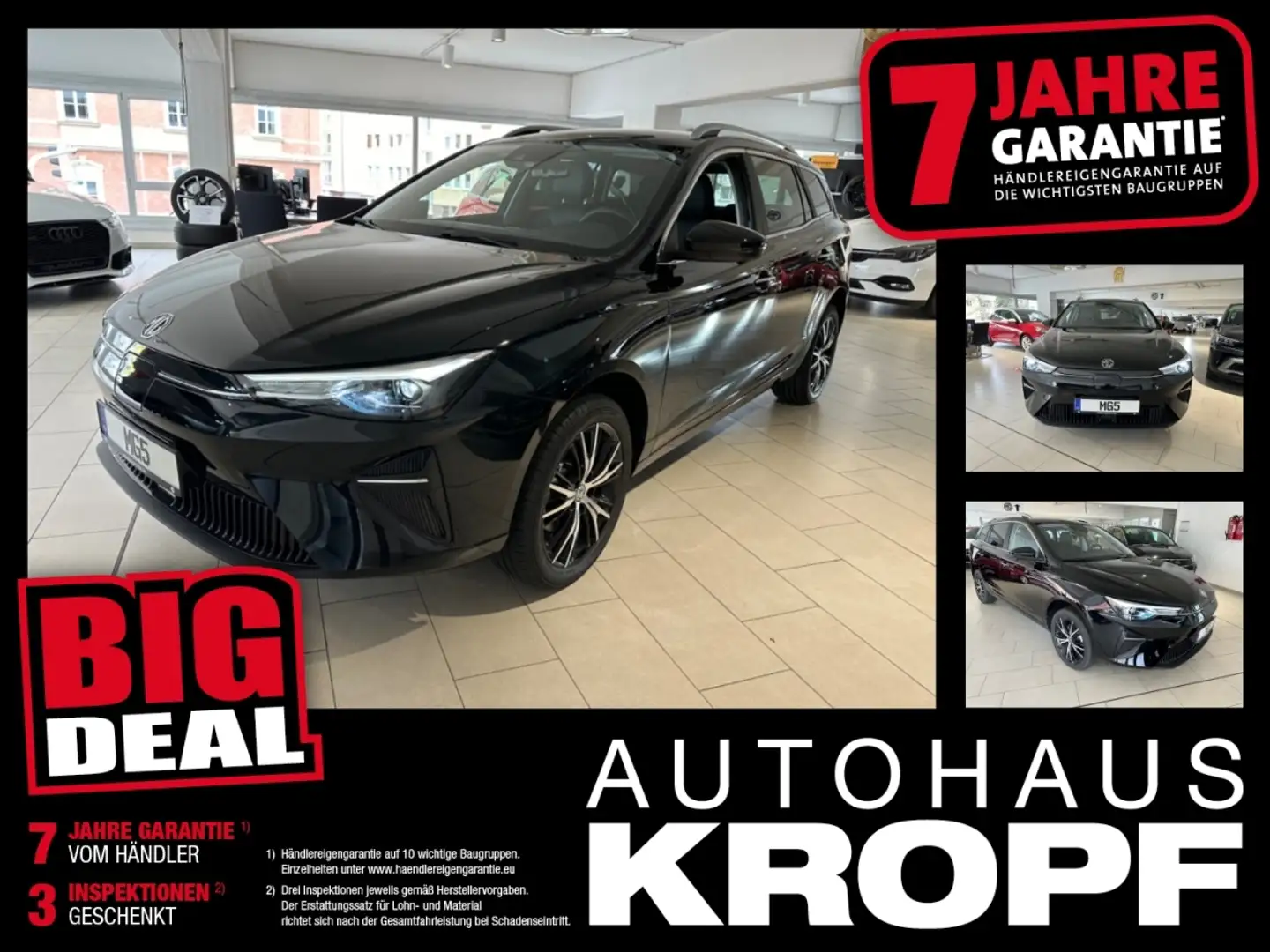 MG MG5 5 Maximal Luxury h SpurH KeyLess KAM PDC Schwarz - 1
