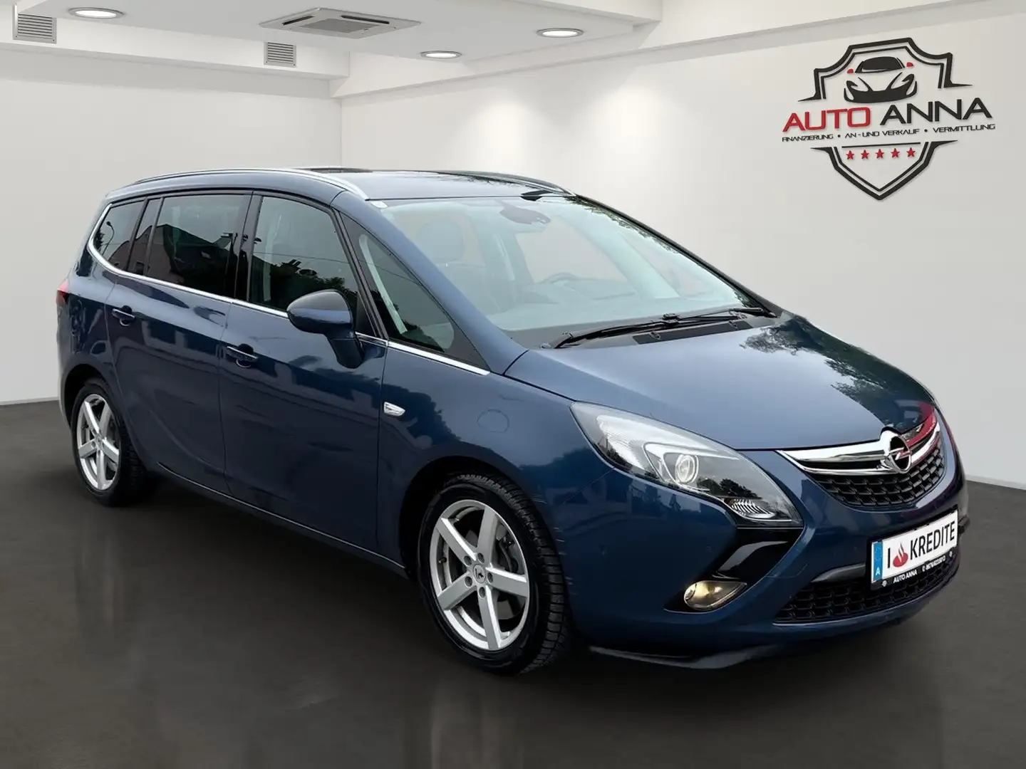 Opel Zafira Tourer 2,0 CDTI  Aut. **Finanzierung möglich** service g Blau - 1