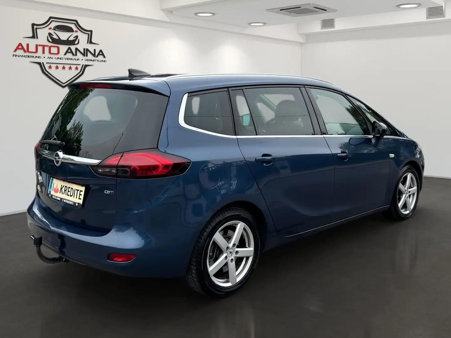 Opel Zafira Tourer 2,0 CDTI  Aut. **Finanzierung möglich** service g Blau - 2