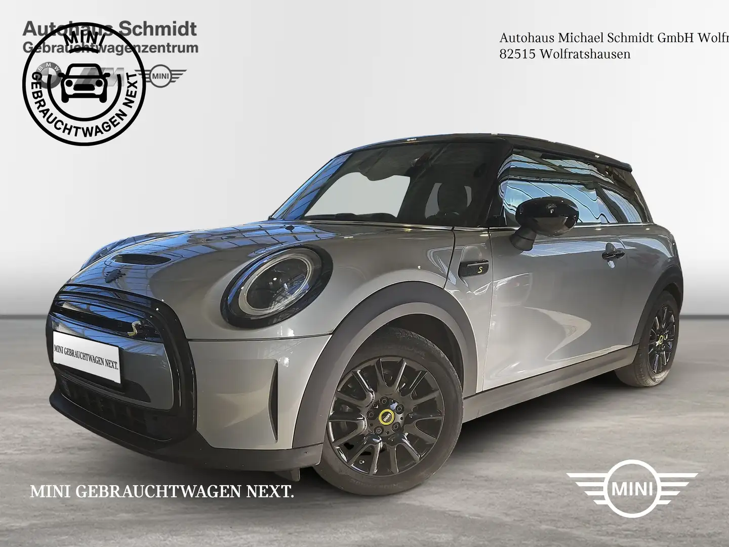 MINI Cooper SE Hatch DAB LED RFK Navi Komfortzg. Shz Grau - 1