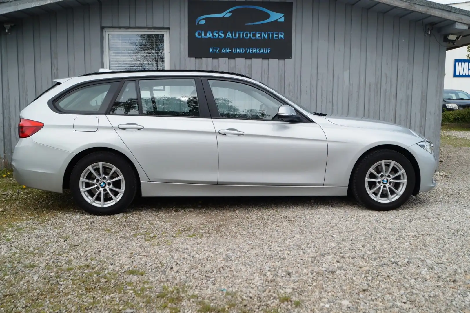 BMW 316 d Touring Advantage|2.Hand|Euro 6|Navi| Argent - 2