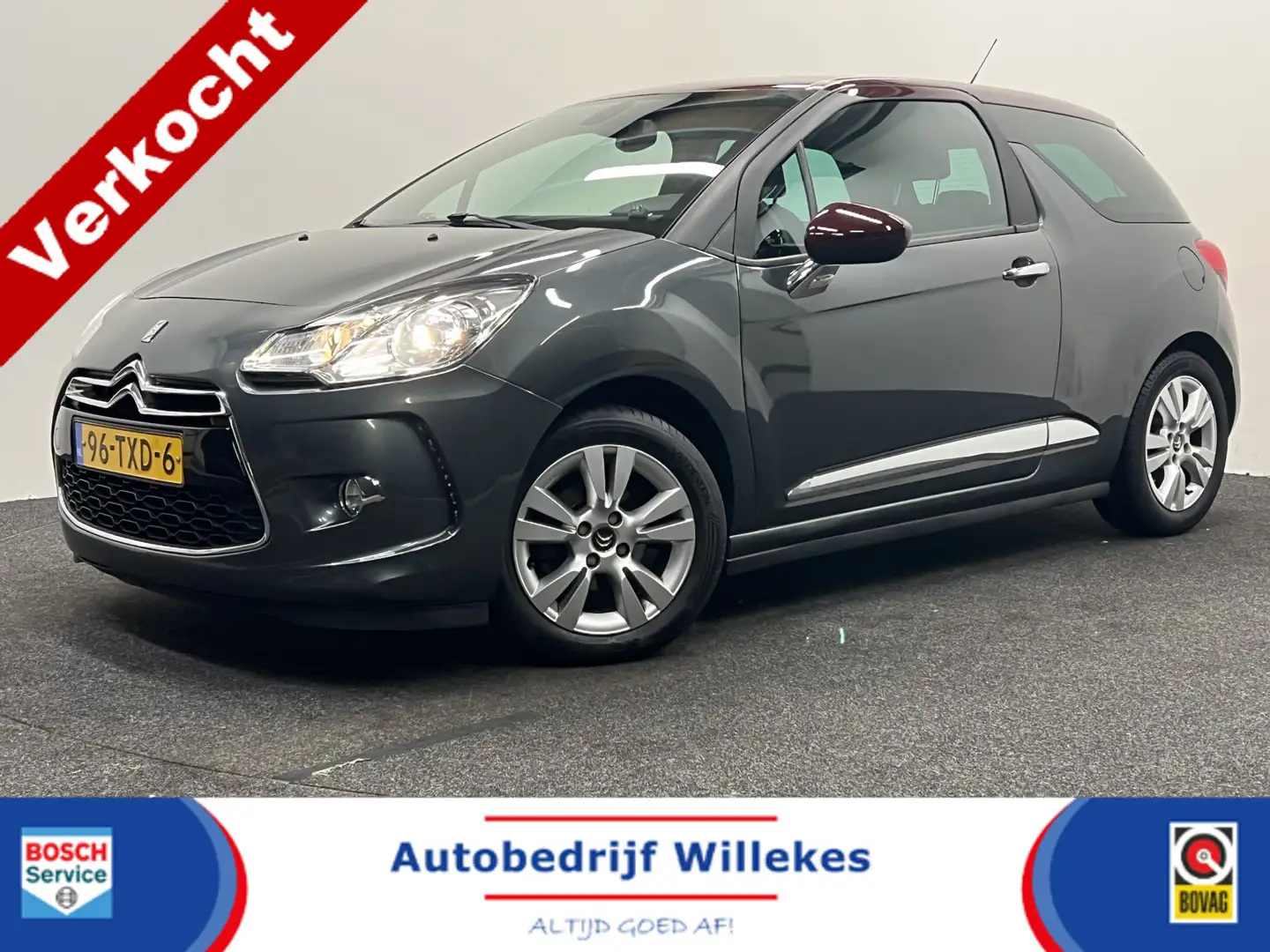 Citroen DS3 1.6 VTi So Chic | CRUISE CONTROL | PARKEERSENSOREN Grau - 1