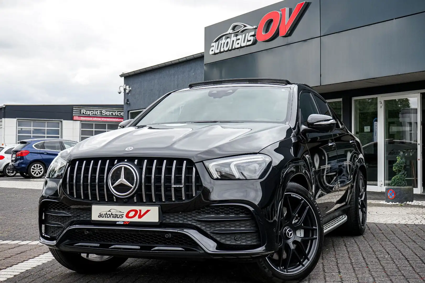 Mercedes-Benz GLE 53 AMG GLE 53 Coupe*AMG Perfor*3xTV*HUD*ACC*Active Ride Schwarz - 1