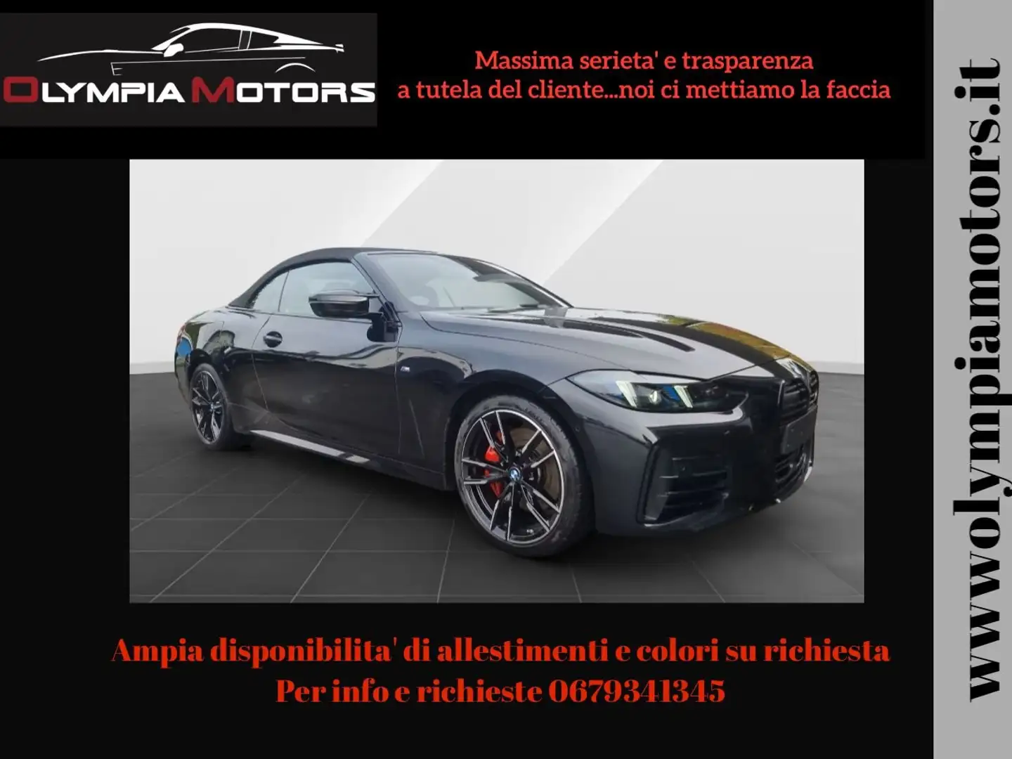 BMW 440 M440 CABRIO XDRIVE CURVED DISPLAY LASER H&K KAMERA Nero - 1